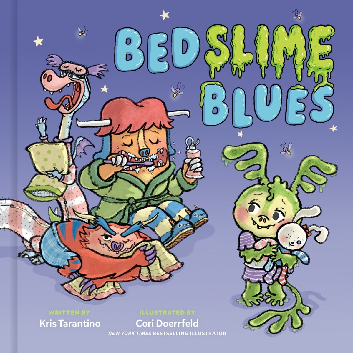 428587 Bed Slime Blues Hardcover