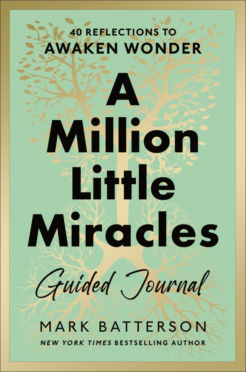 463801 A Million Little Miracles Guided Journal Hardcover Book