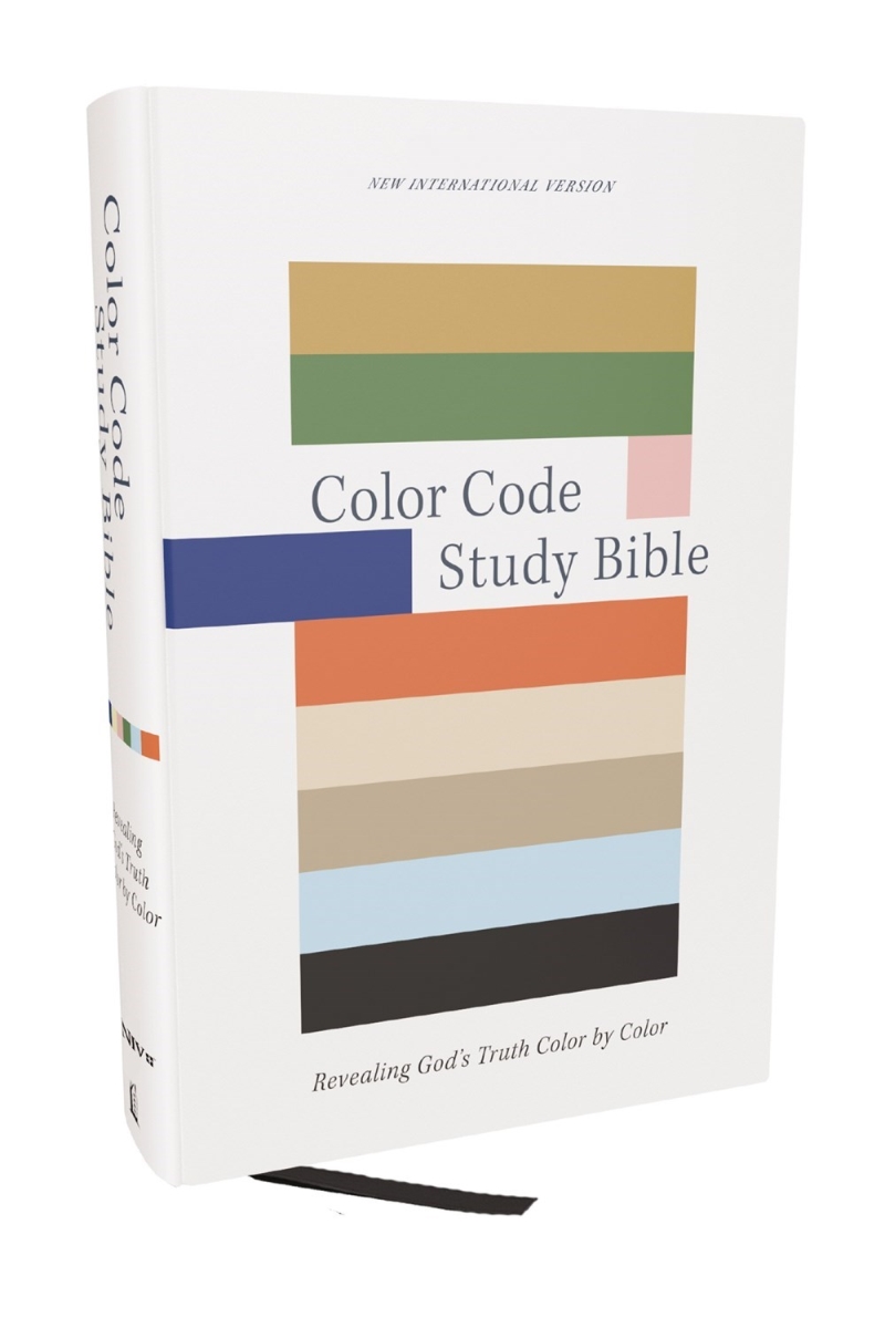 70879X NIV Color Code Study Bible - Comfort Print - Hardcover