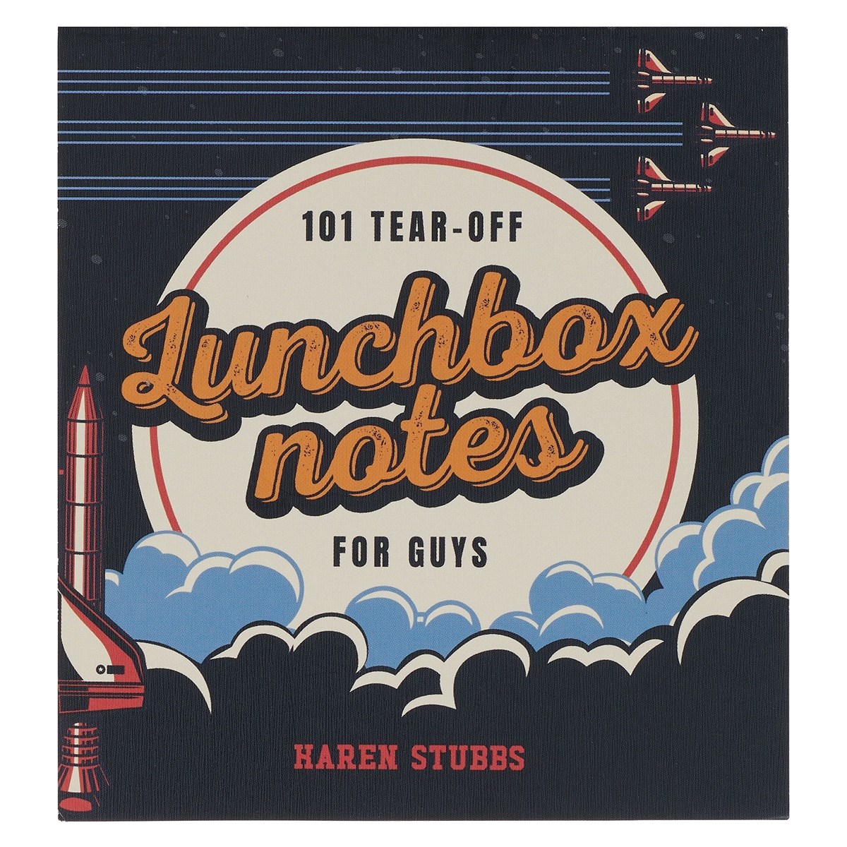 368548 101 Lunchbox Notes for Guys Book - Navy