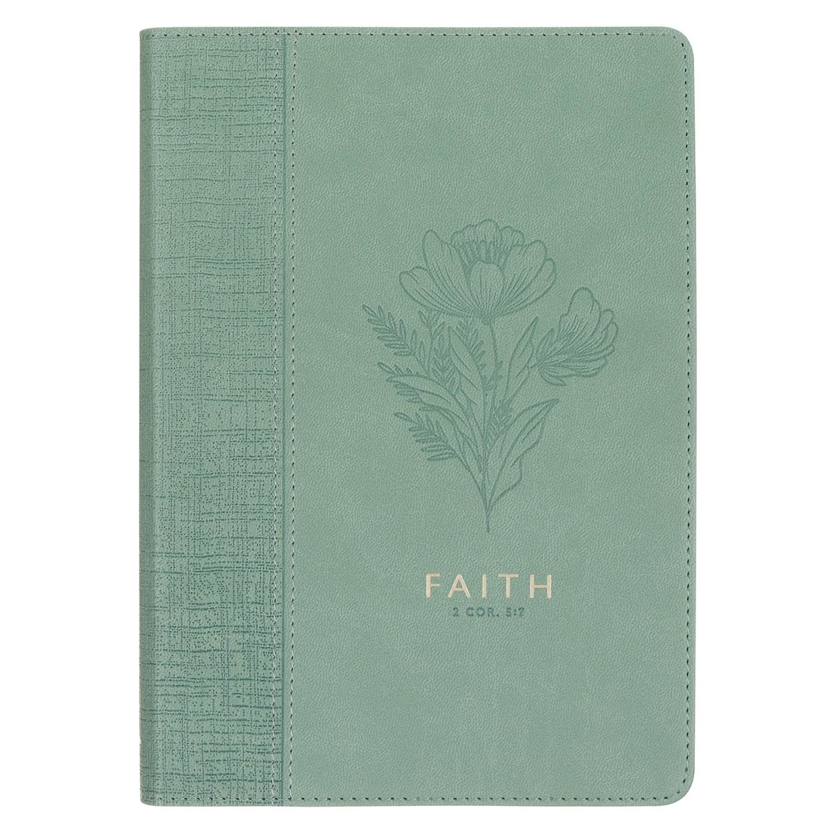 471446 Classic Journal - Faith 2 Cor. 5-7 - Green