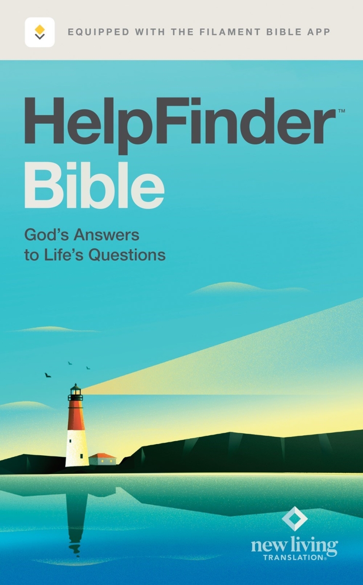 561722 NLT HelpFinder Bible - Filament Enabled - Hardcover