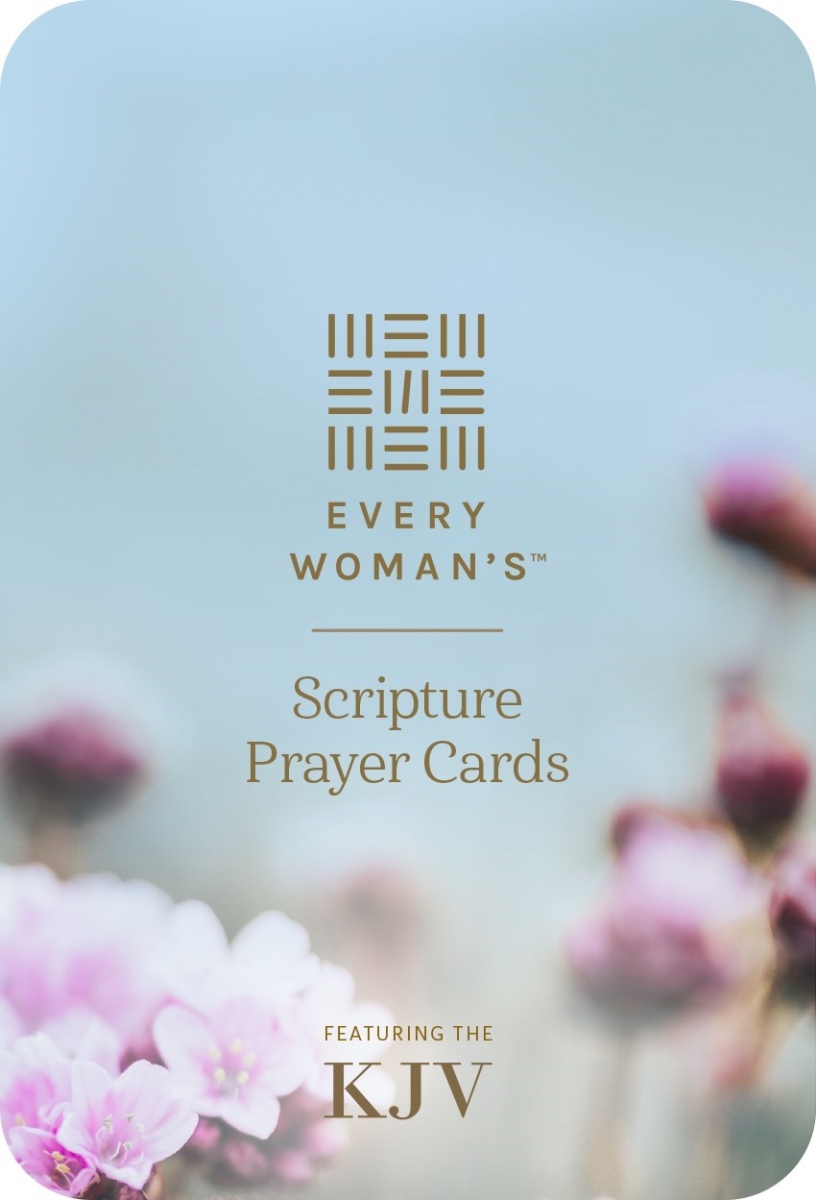 731073 Every Womans Scripture Prayer Cards KJV Book - Softcover