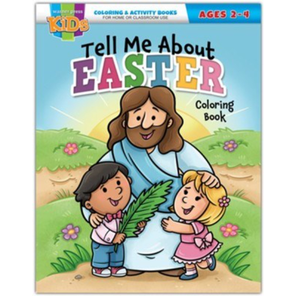 754531 Tell Me About Easter Coloring & Activity Book - Ages 2-4