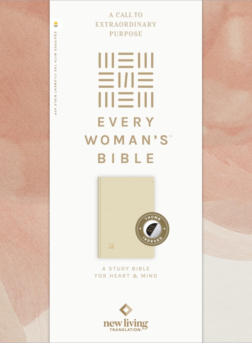35955X Nlt Every Womans Bible Filament - Enabled Edition Book - Hardcover Indexed