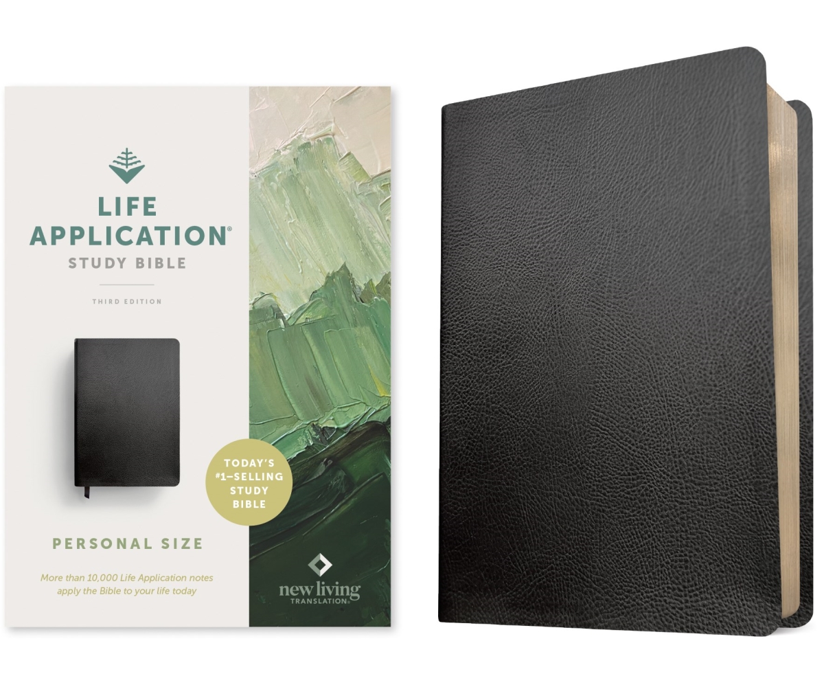 462552 NLT Life Application Study Bible & Personal Size - Third Edition - Black Bonded
