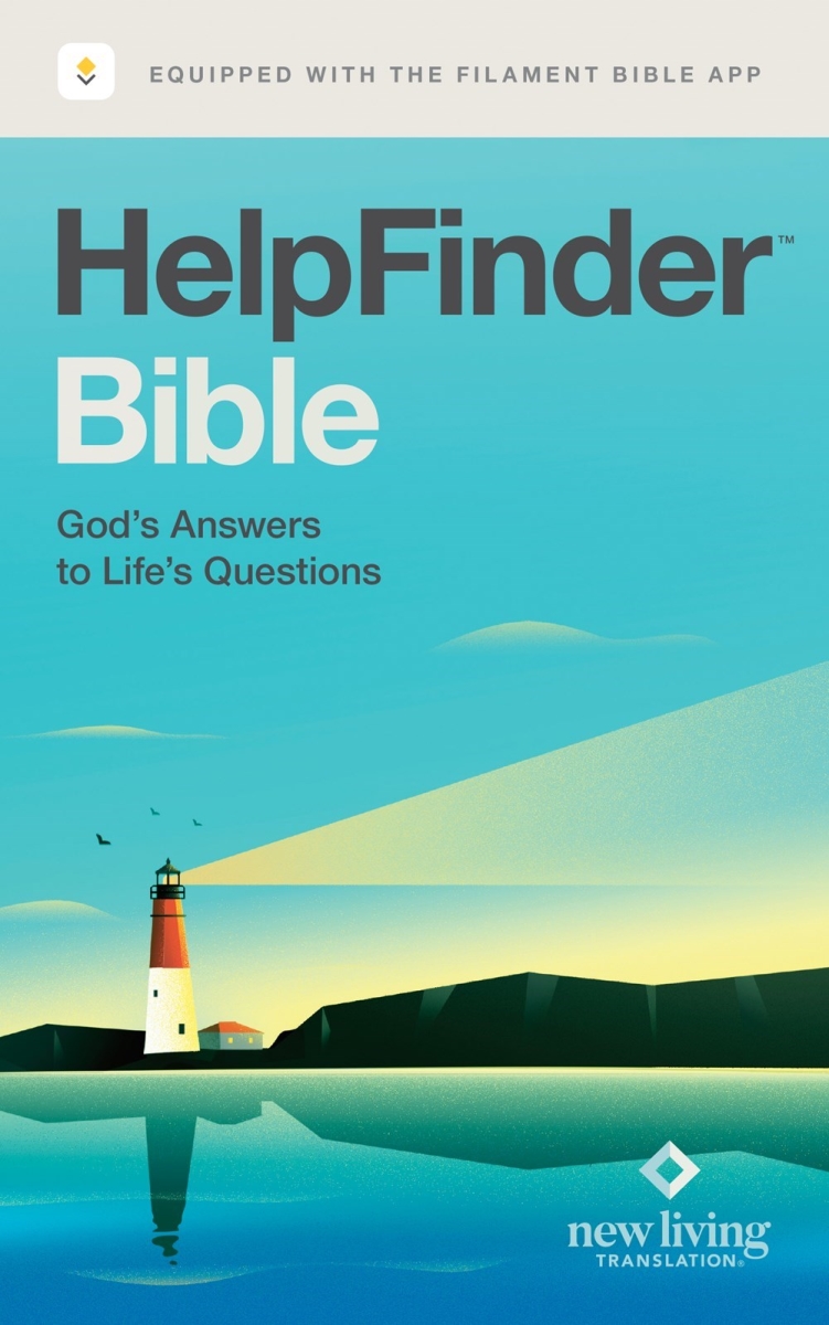 561724 NLT HelpFinder Filament Enabled Bible -Softcover