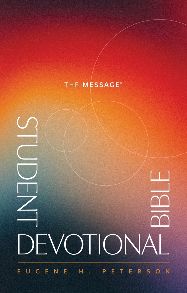 561786 The Message Student Devotional Bible - Softcover