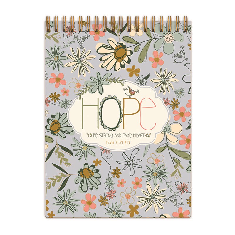 696524 7 x 10 in. Hope Spiral Bound Sketchbook