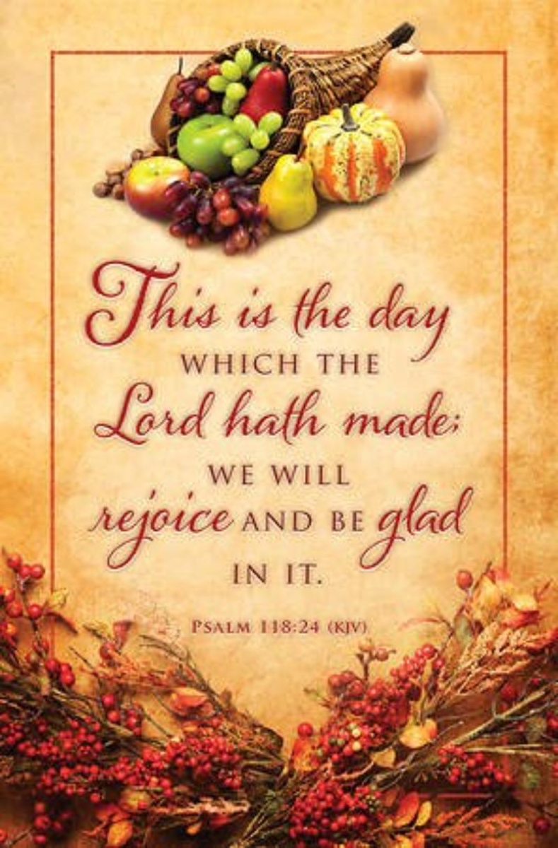 472459 Bulletin-This Is The Day Which The Lord Has Made - Psalm 118-24 KJV Book - Pack of 100