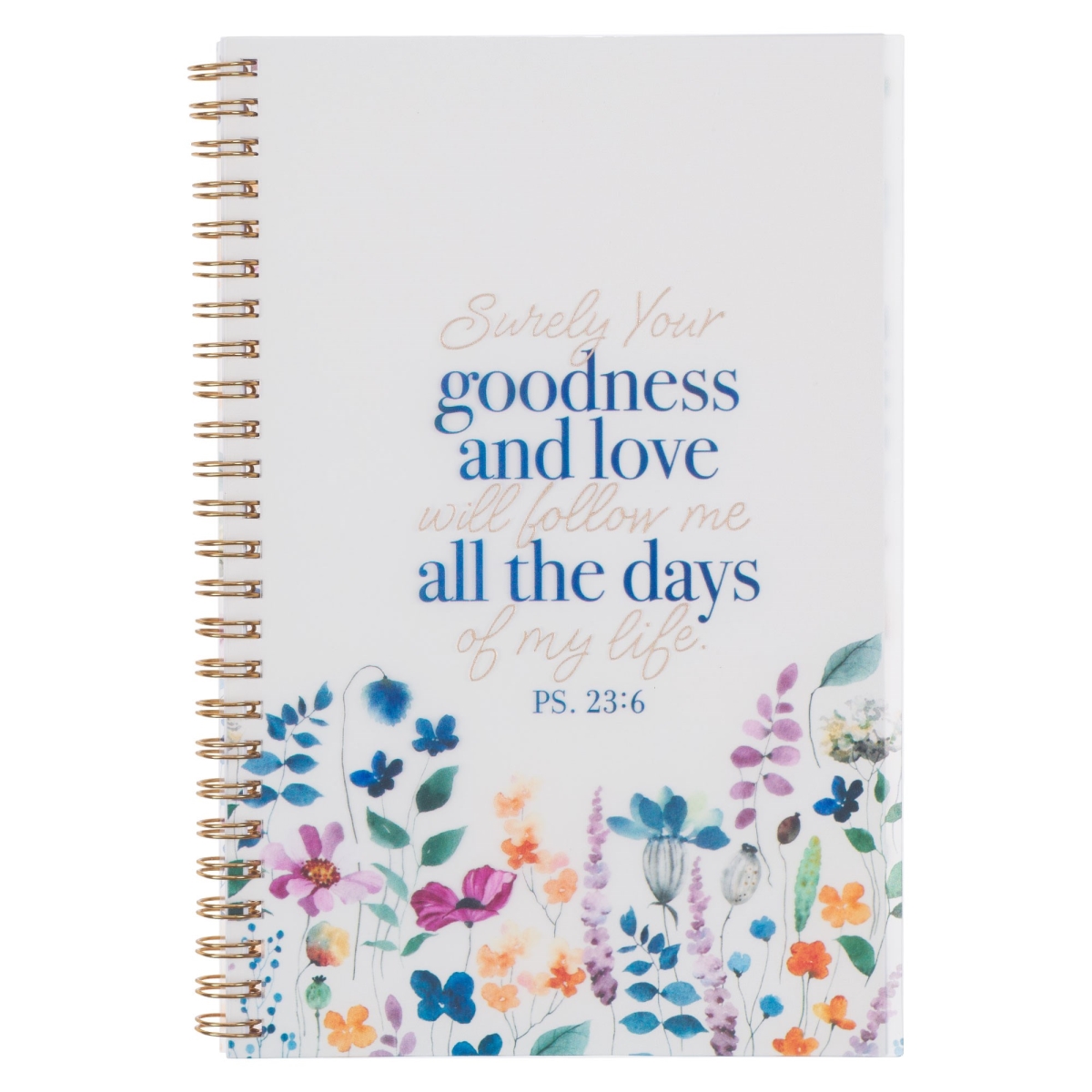 285514 Notebook - Wirebound - Goodness & Love Ps. 23-6