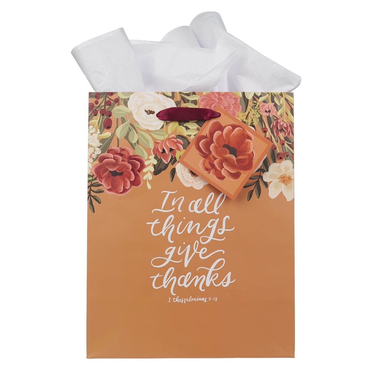 472175 Gift Bag - Medium - in All Things Give Thanks