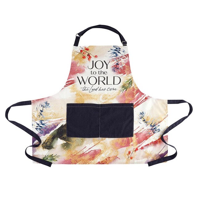 Picture of CB Gift 630606 Apron - Joy to The World The Lord Has Come
