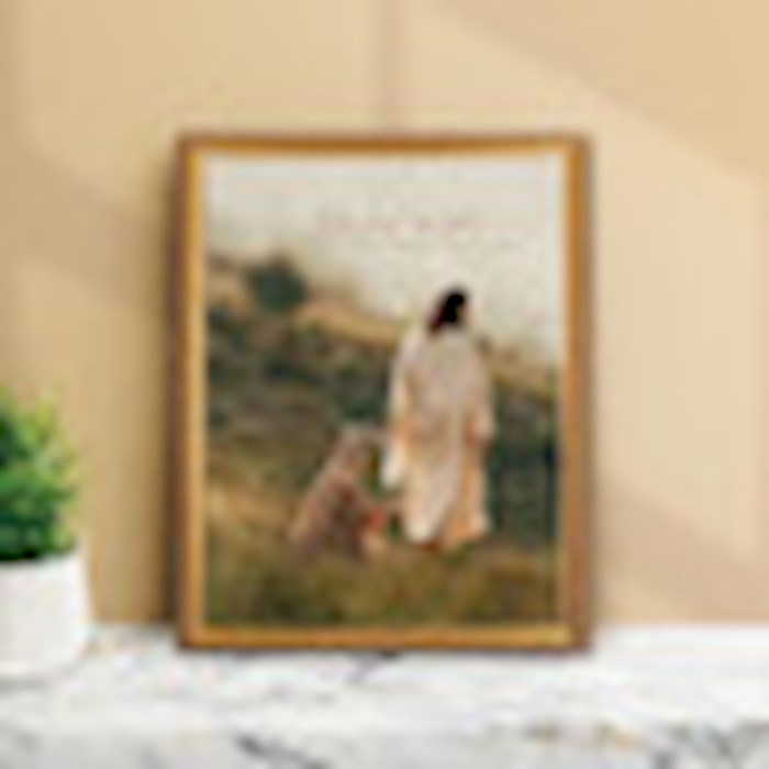630716 13.75 x 17.75 in. Take Heart Daughter Framed Art