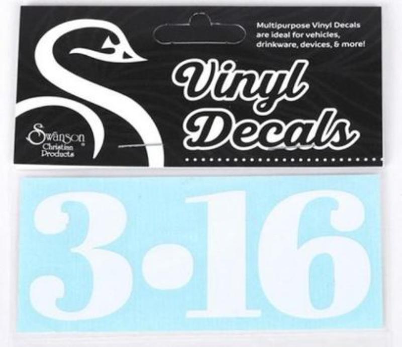 645768 Auto Decal - Vinyl - 3-16