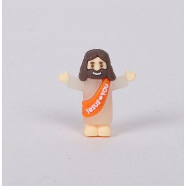 645776 Pocket Jesus Glow Figurine - Pack of 50