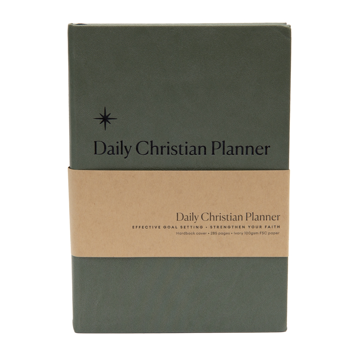 571722 Planner & Goalsetter Book - Green