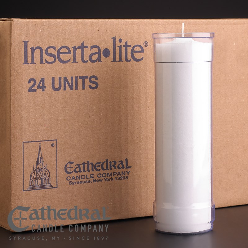 351821 Devotional Candle - Inserta - Lite 7 Day Clear - Pack of 24