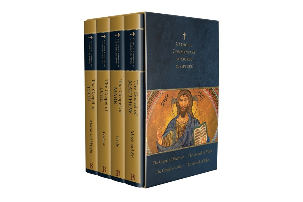 Baker Publishing Group 25624X Four Gospels Deluxe Boxed Set 4 Volumes - Catholic Commentary On Sacred Scripture Book