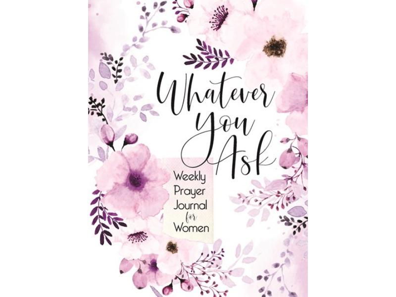 33859X Whatever You Ask Faux Leather Book