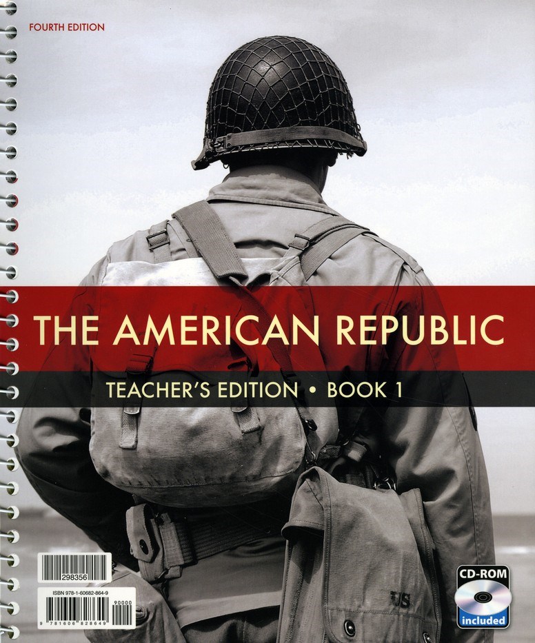 BJU Press 257135 American Republic Teachers Edition with CD - 4th Edition Book