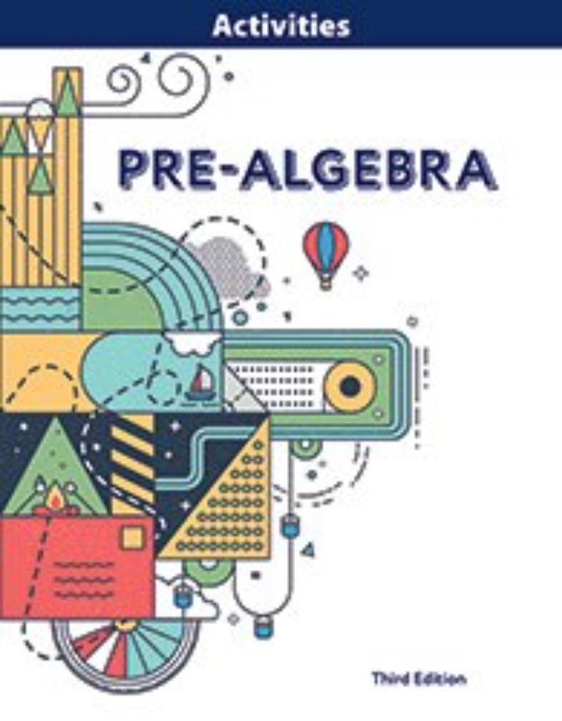 BJU Press 34747X Pre-Algebra Activities - 3rd Edition Book