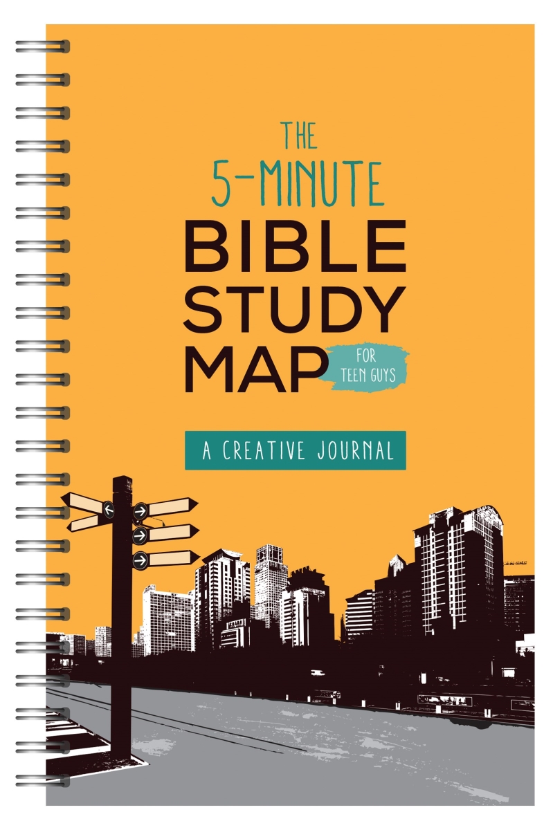 Barbour Publishing 453720 The 5Minute Bible Study Map for Teen Guys