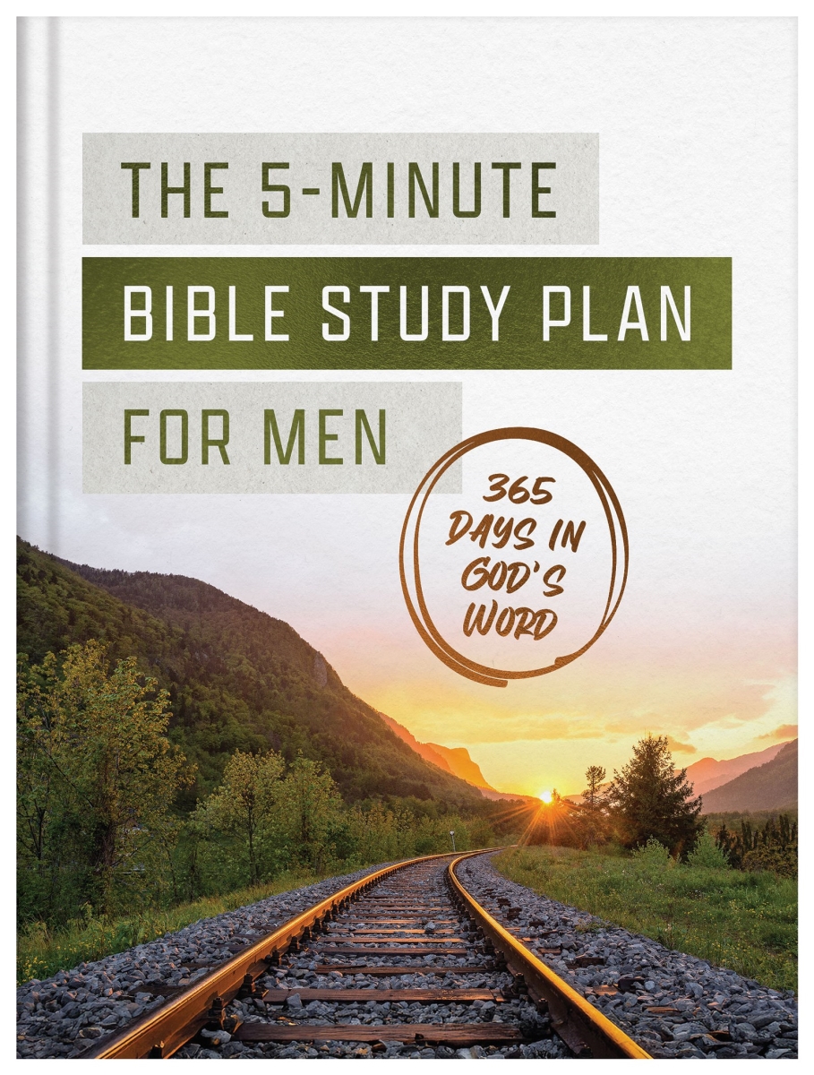 Barbour Publishing 472063 The 5-Minute Bible Study Plan for Men Book