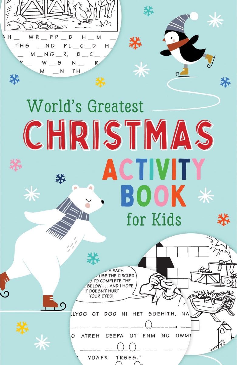 Barbour Publishing 478364 Worlds Greatest Christmas Activity Book for Kids