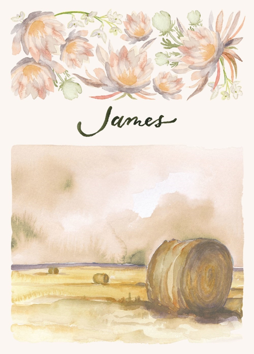 686195 ESV Scripture Journal James Artwork by Ruth Chou Simons Softcover Biblical Study Book