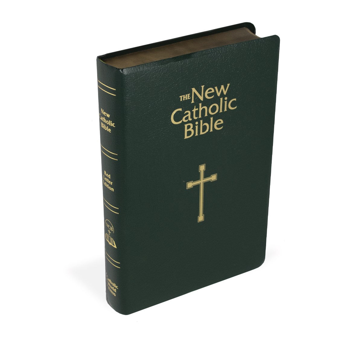 327647   Gift & Award Bible Forest Green Imitation Leather Book