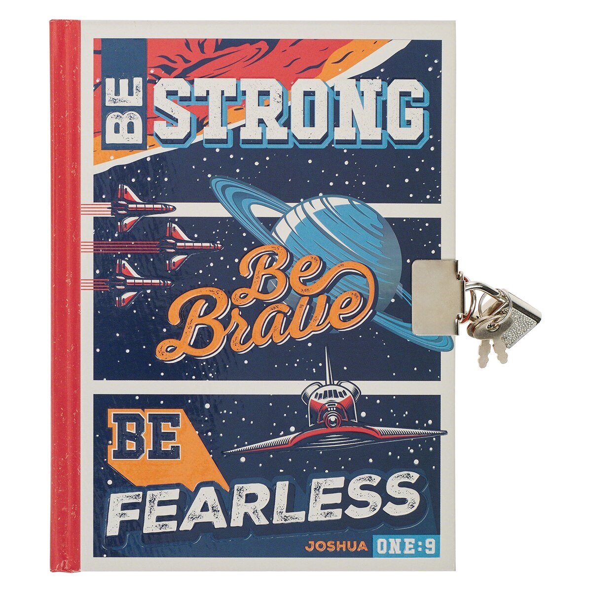 348511 Diary - Strong & Courageous Josh. 1-9 Book - Hardcover