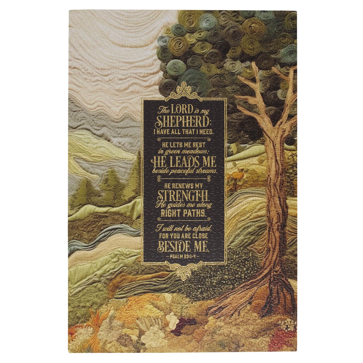 368550 Jigsaw Puzzle - The Lord Is My Shepherd Ps. 23 - 1000 Piece