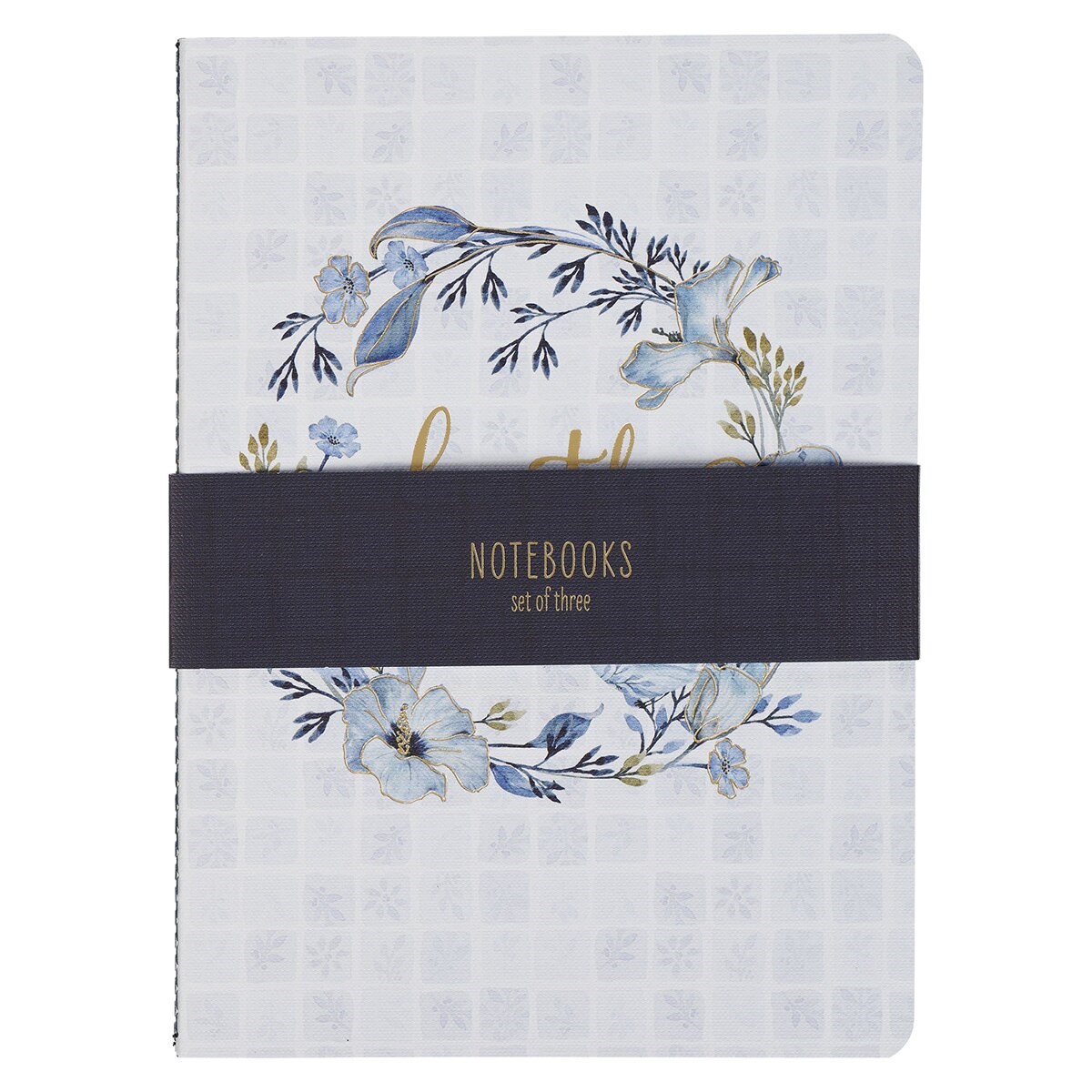 368602 Notebook Set - Faith Grace Love - Set of 3