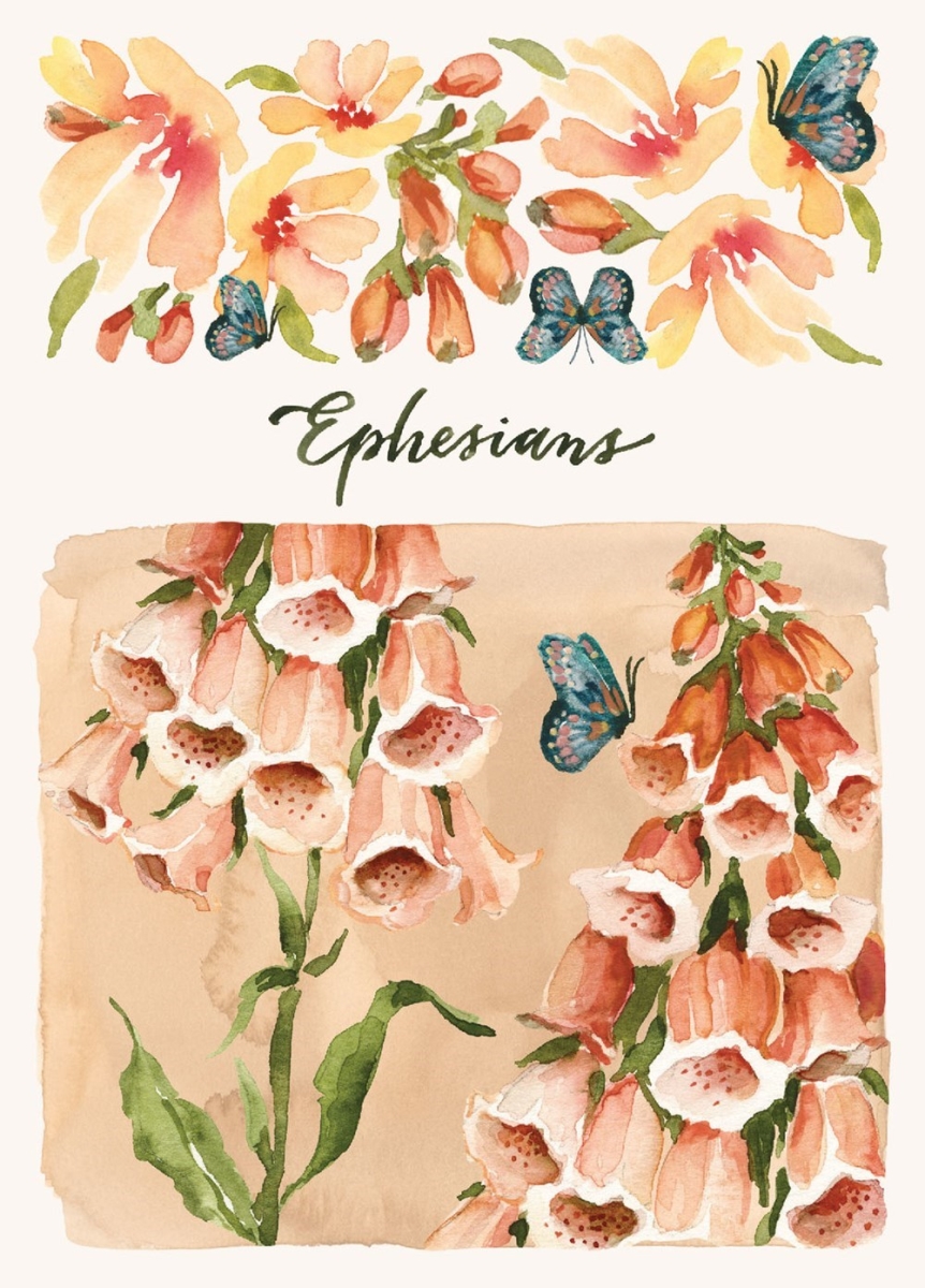 686194 ESV Scripture Journal Ephesians Artwork by Ruth Chou Simons Softcover Biblical Study Book