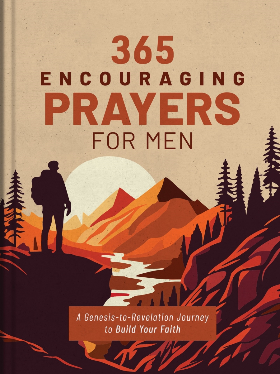 Barbour Publishing 453697 365 Encouraging Prayers for Men Book