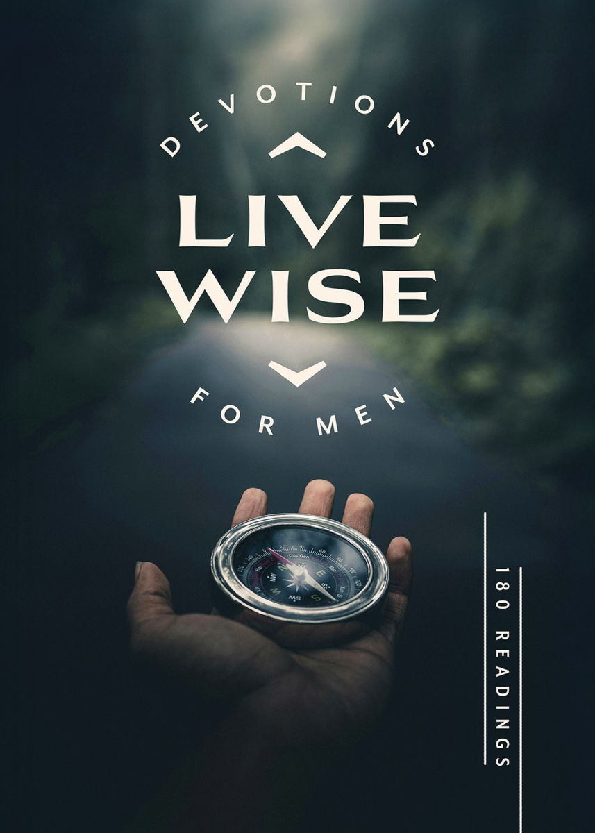 Barbour Publishing 478359 Live Wise Devotions for Men Book