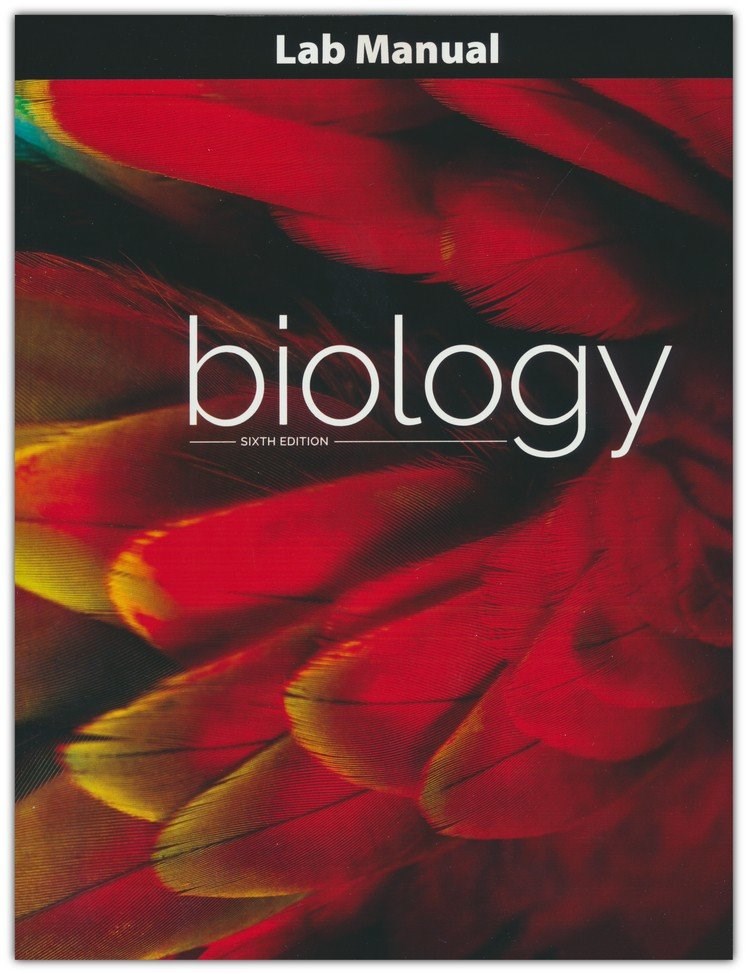BJU Press 354204 Biology Lab Manual - Sixth Edition Book