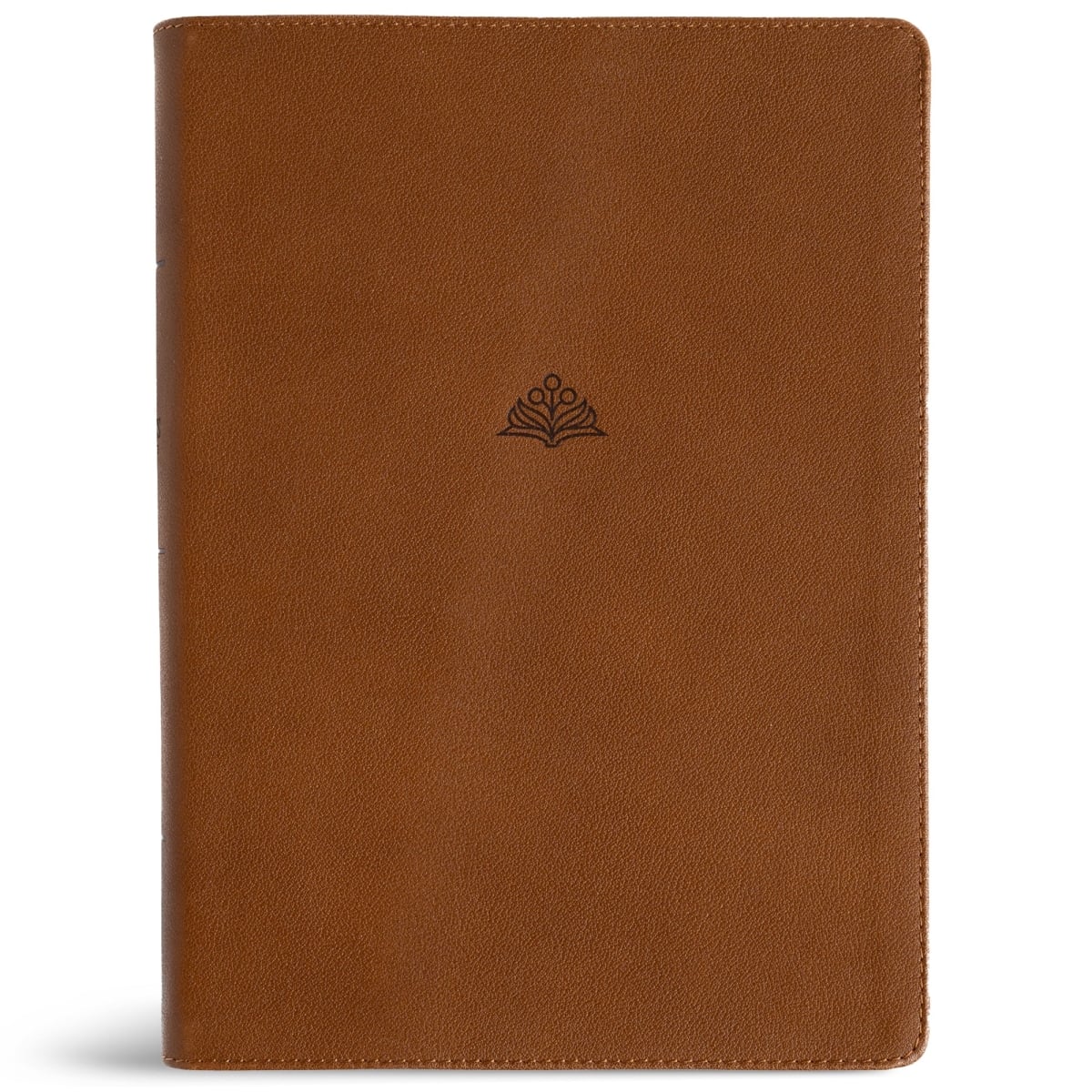 349180 CSB Womens Study Bible-Saddle Brown Genuine Leather Indexed