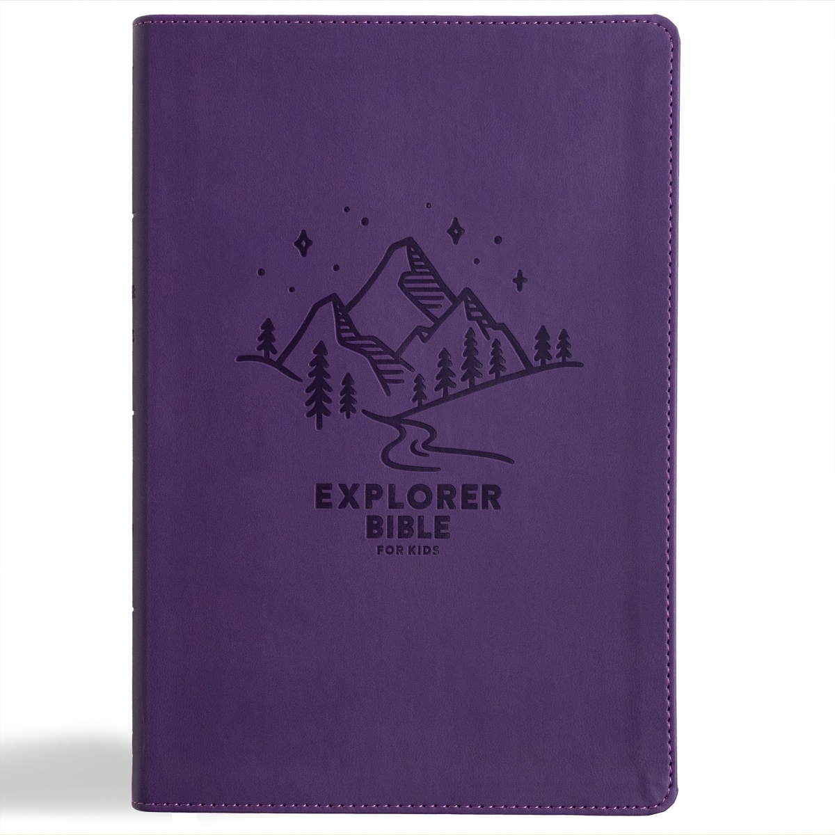 36556X KJV Explorer Bible for Kids - Purple Leathertouch Indexed