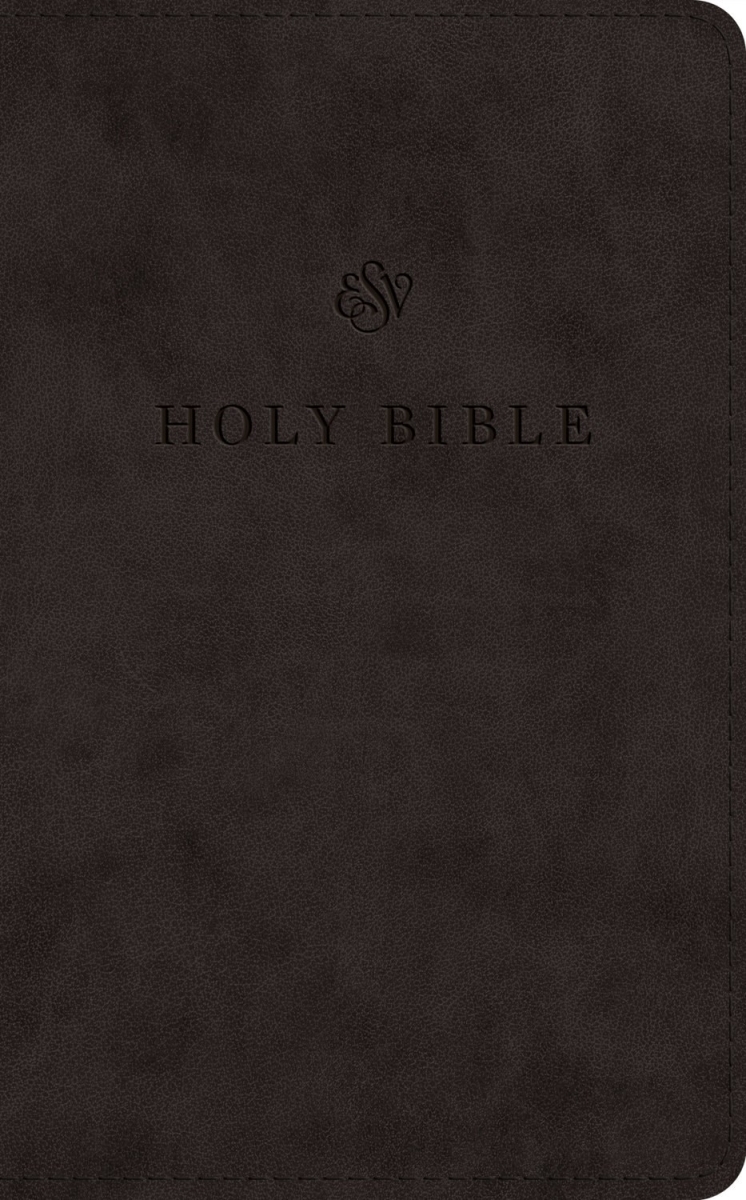 471135 ESV Premium Church Bible - Black Trutone