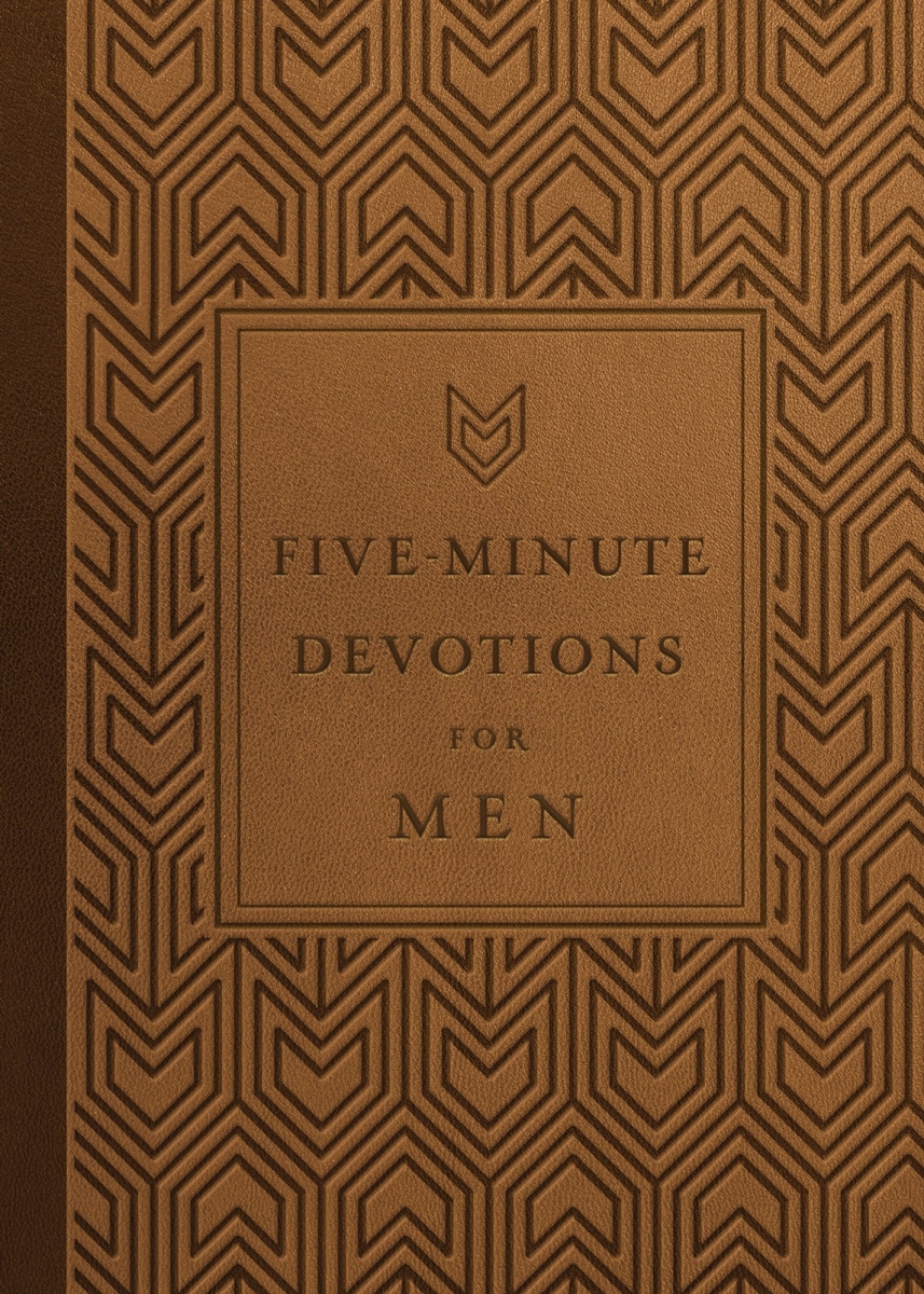 406054 Five-Minute Devotions for Men-Milano Softone Book