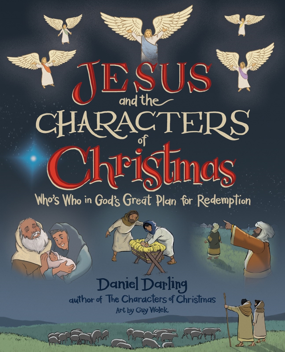 31847X Jesus & The Characters of Christmas - A Christmas Book for Kids