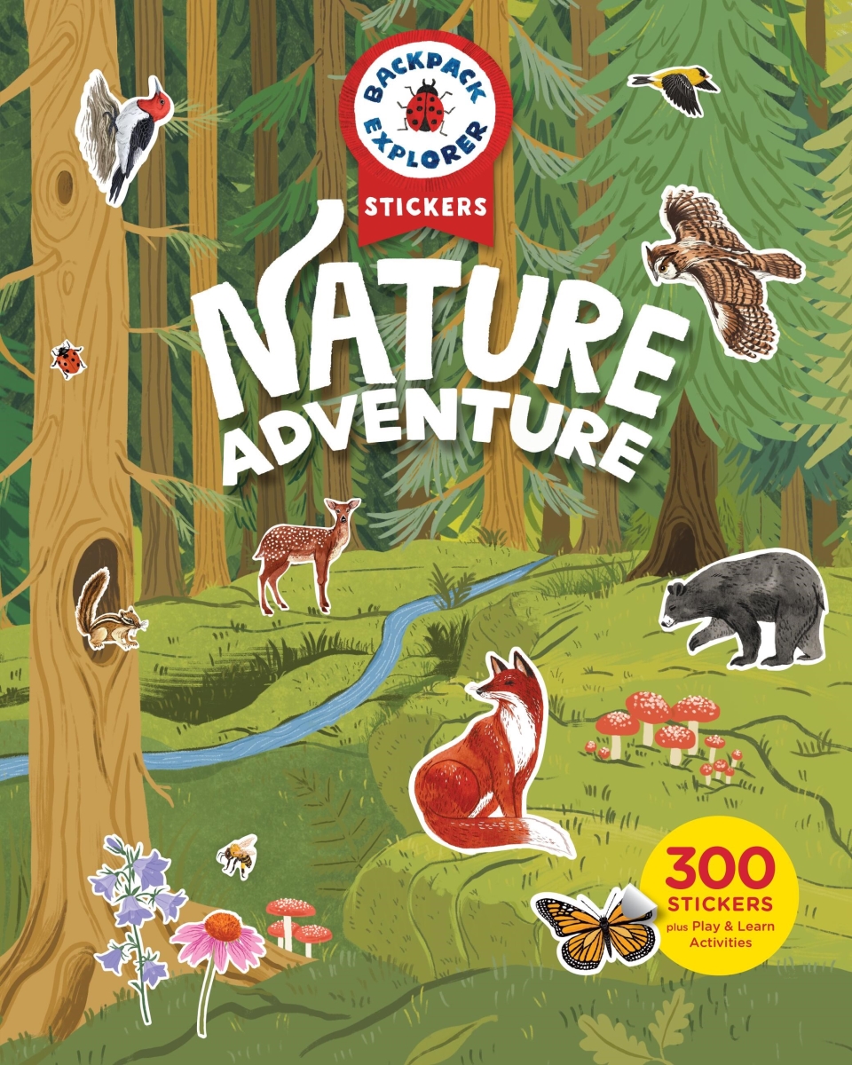 387266 Backpack Explorer Stickers - Nature Adventure - Backpack Explorer Stickers