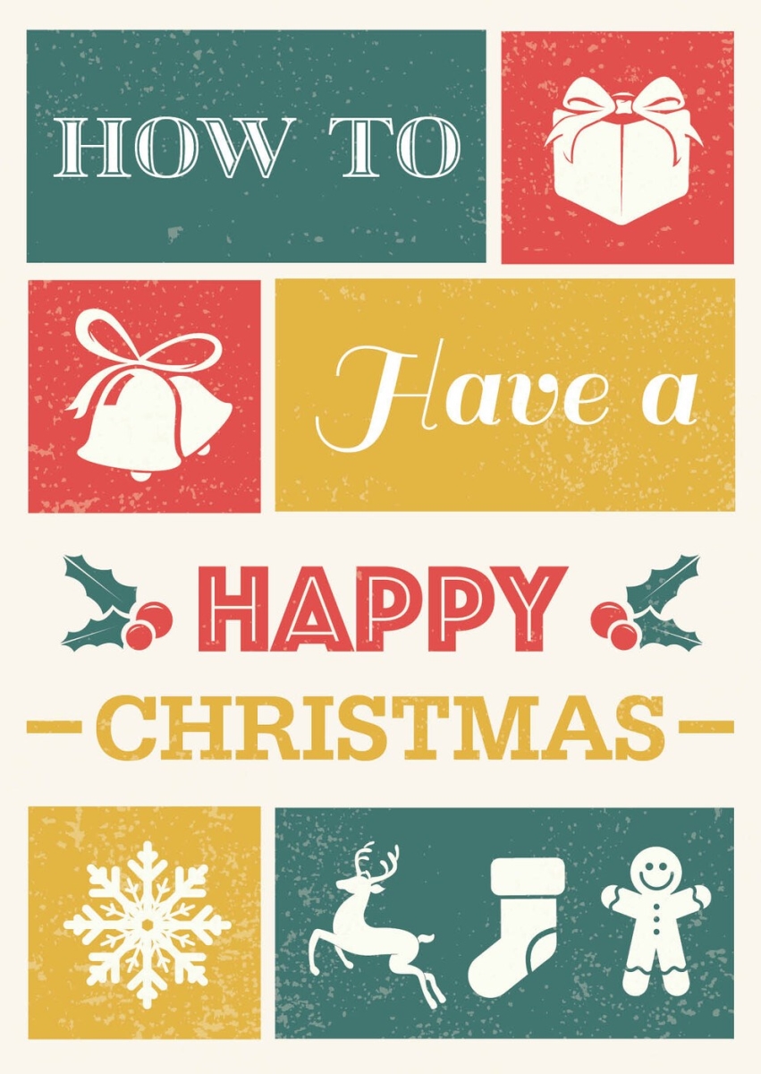 The Good Book 250218 How to have a Happy Christmas Book - Pack of 10