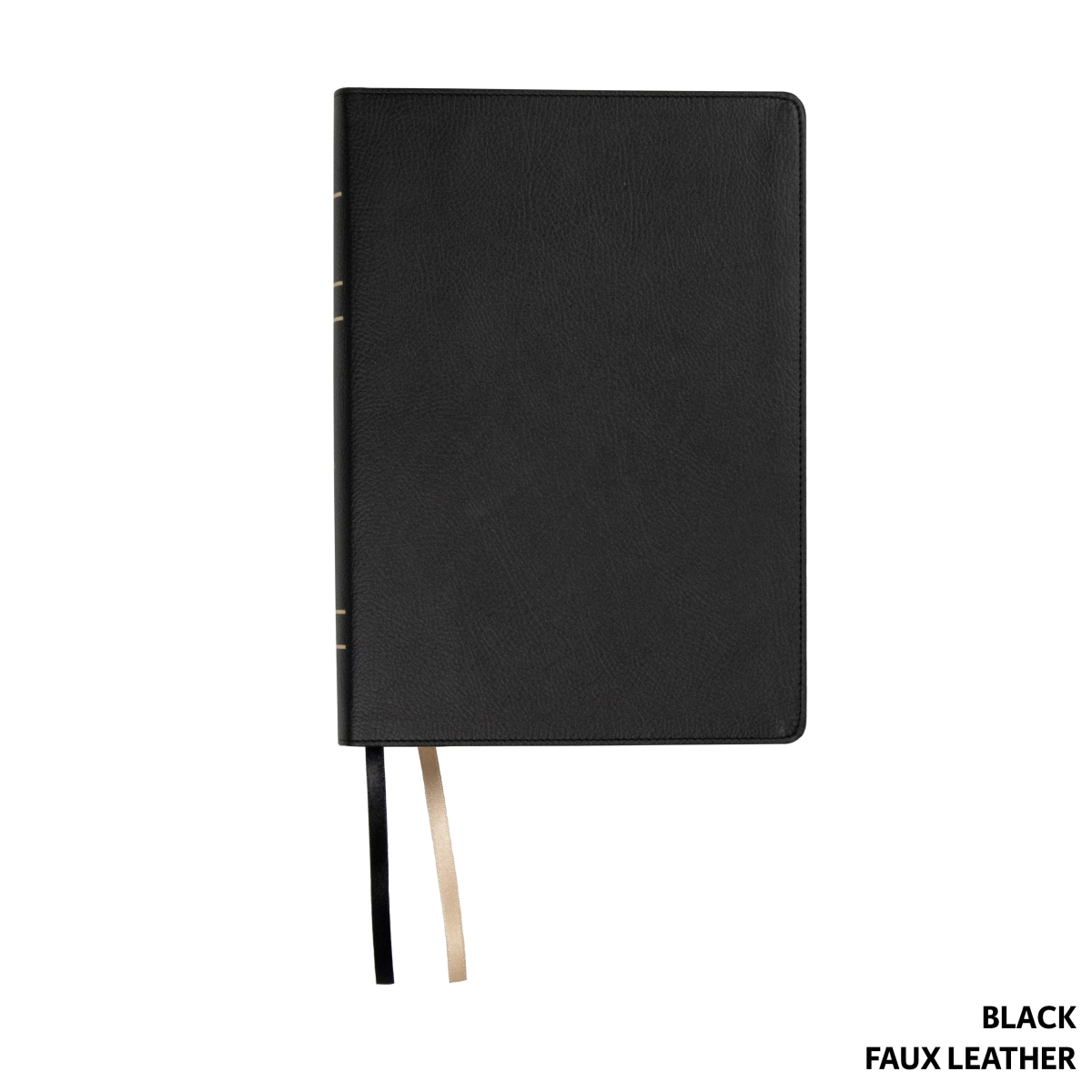 Steadfast Bibles 312905 LSB Legacy Standard Bible Inside Column Reference Bible - Black Paste - Down Faux Leather