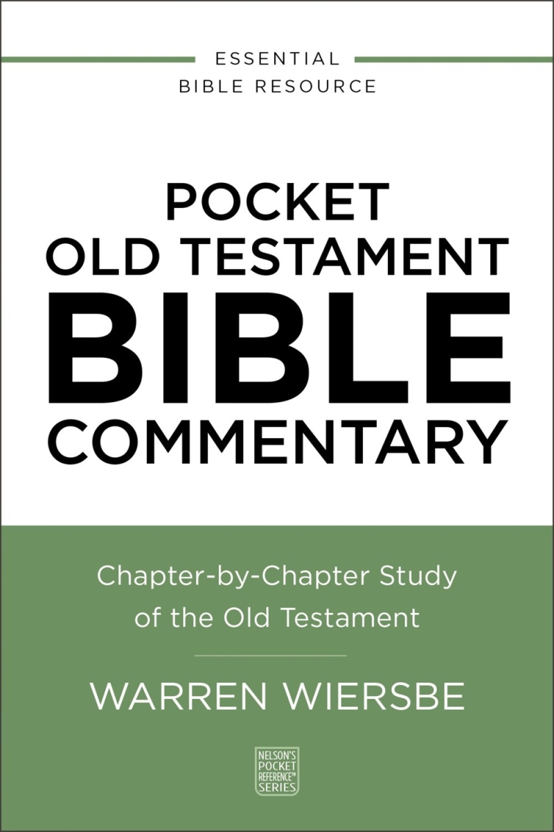 Nelson & Nelson Books 580958 Pocket Old Testament Bible Commentary Pocket Reference Series