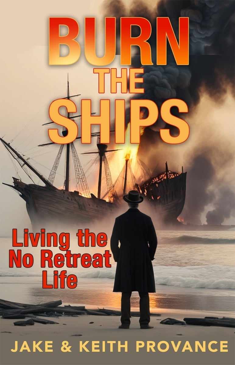 377058 Burn the Ships Book