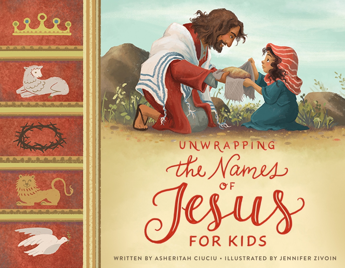21116X Unwrapping The Names of Jesus for Kids Book