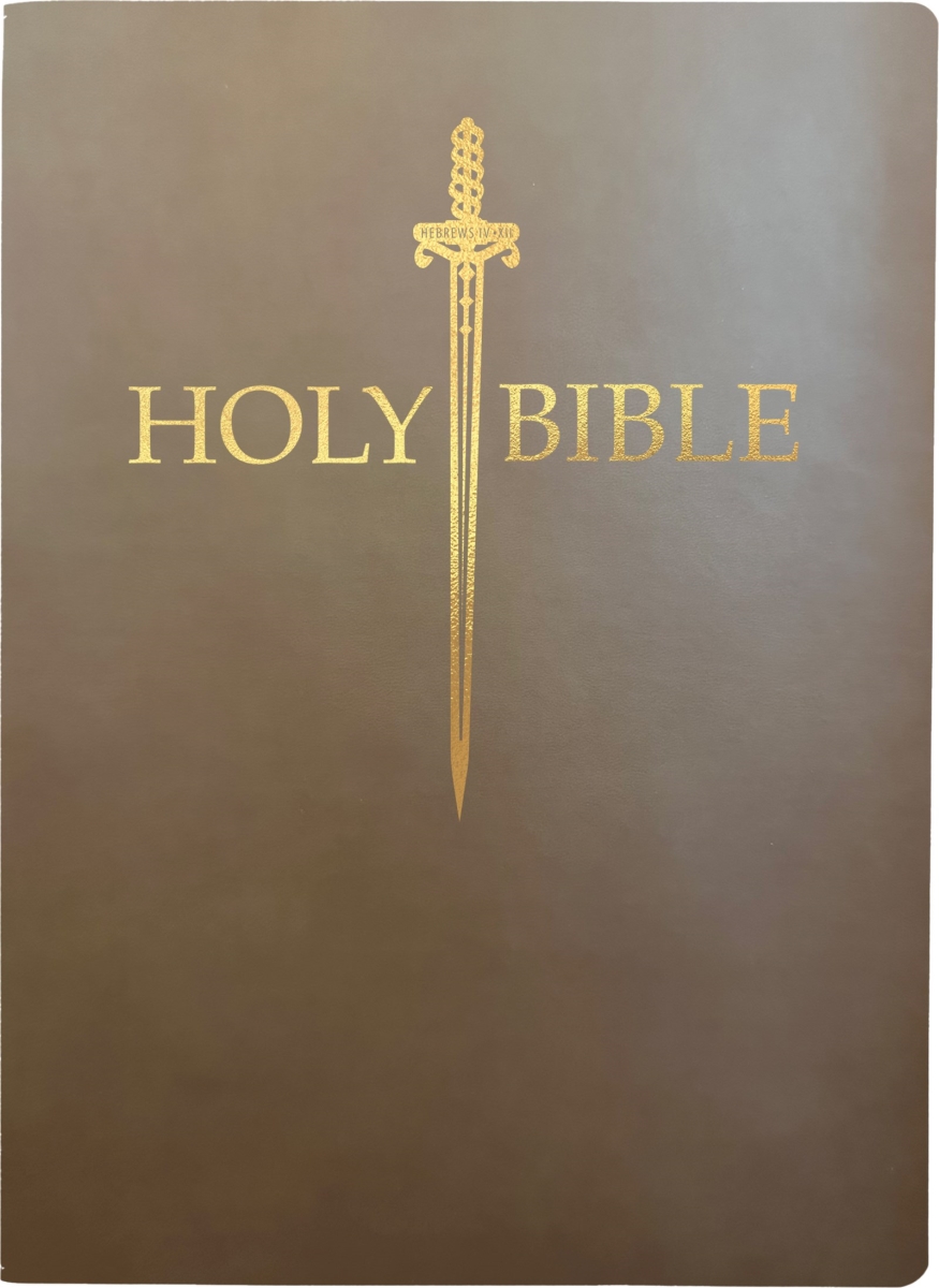 406127 KJV Sword Bible Large Print - Coffee Ultrasoft